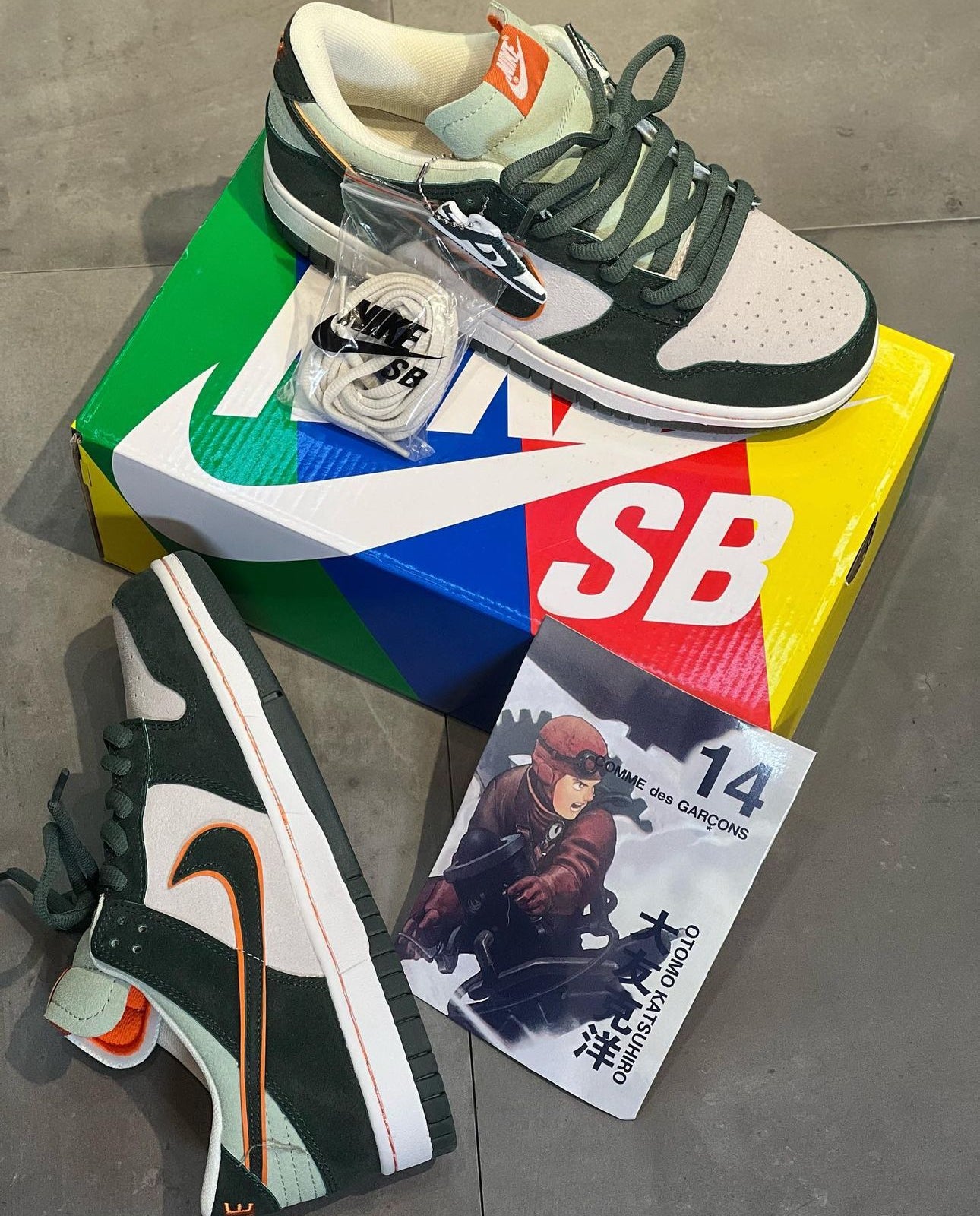 NIKE SB LOW VERDE
