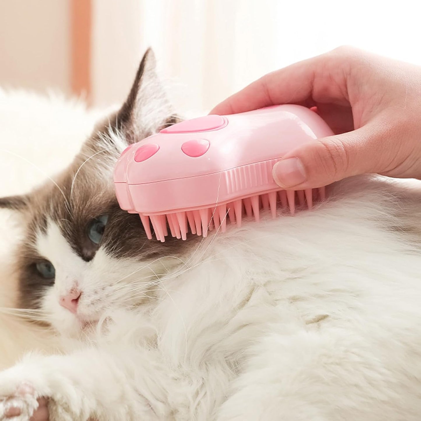 Cepillo Masajeador a Vapor para mascotas