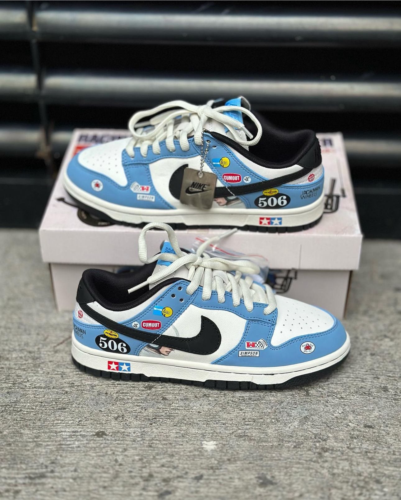 NIKE SB LOW AZUL
